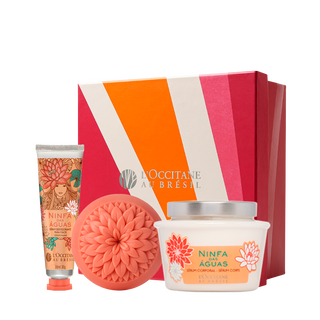 Presente Sérum, Creme Mãos e Sabonete Ninfa das Águas